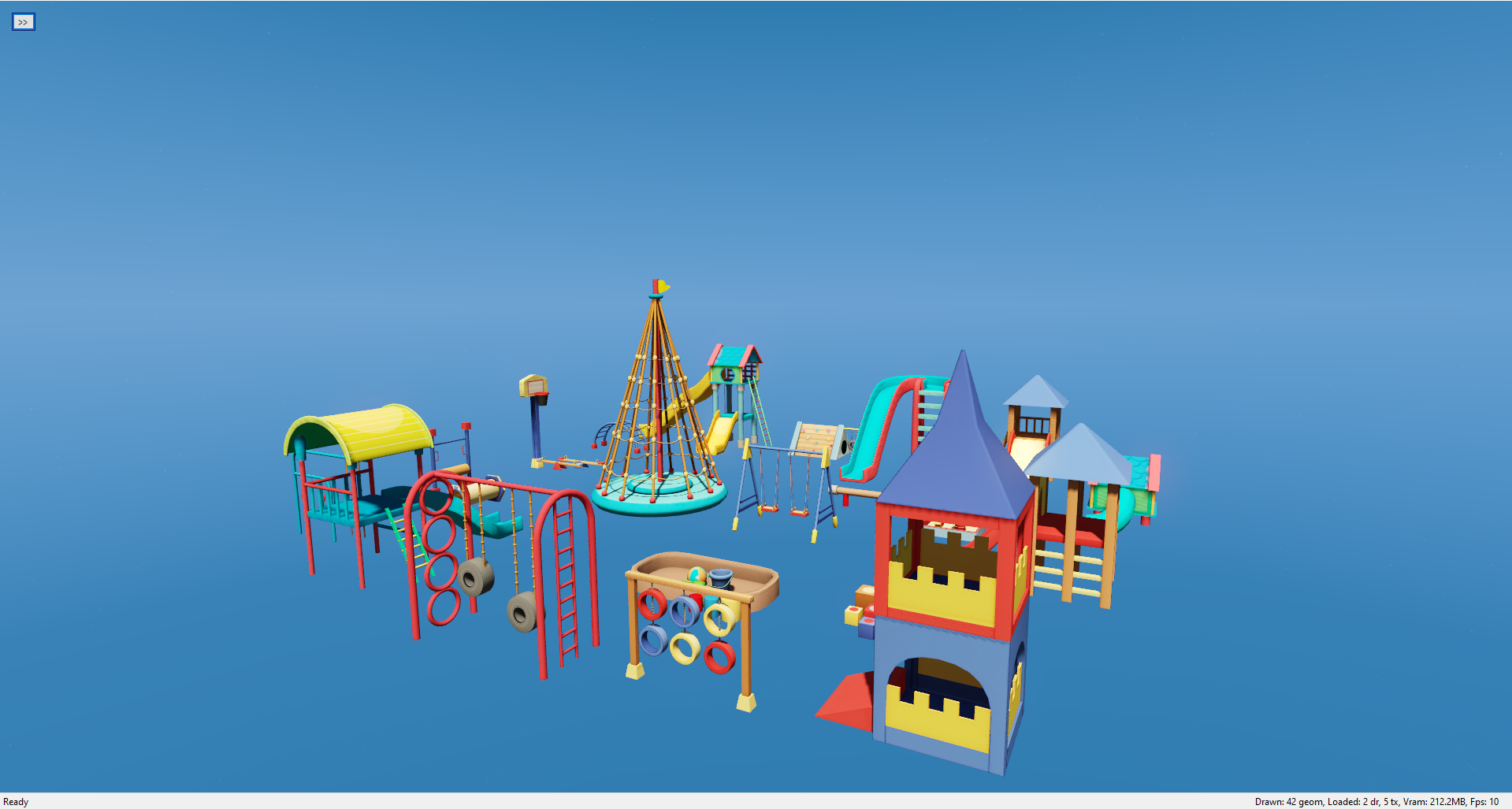 Playground Props Pack for GTA 5 | Custom Park & Kids Play Area Assets - GTA V Mod